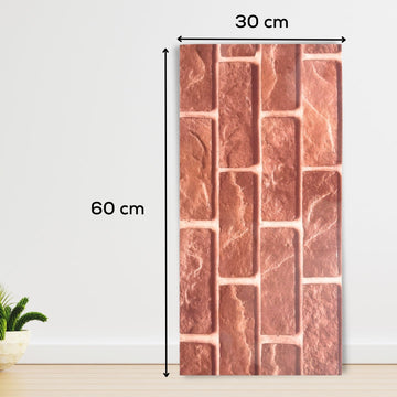 10 db öntapadó márvány cserép falmatrica 2mm - KÓD: PZ6603 - 30x60cm 